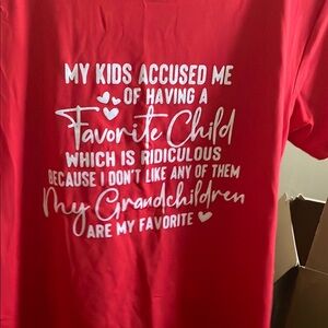 SHEIN Red Short Sleeve Tee Vibrant Cotton Casual